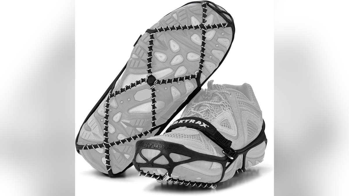 Keep running in harsh winter weather with these cleats.